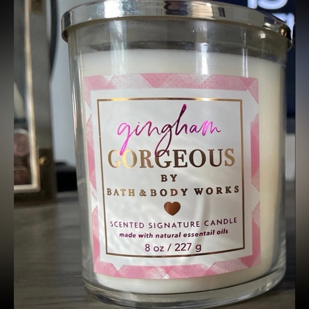 Gingham Gorgeous Single Wick